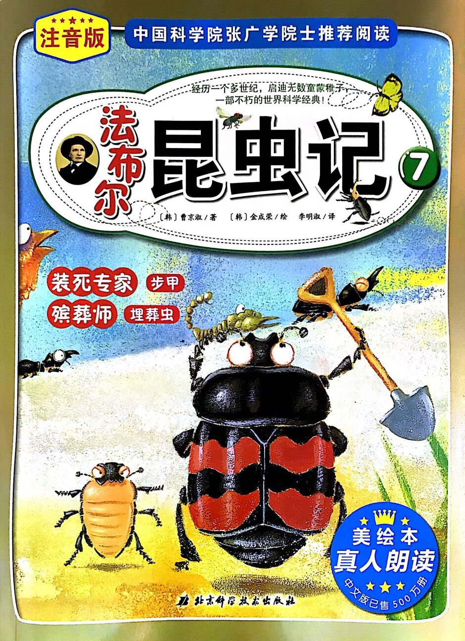 法布尔昆虫记:装死的专家步甲 殡葬师埋葬虫