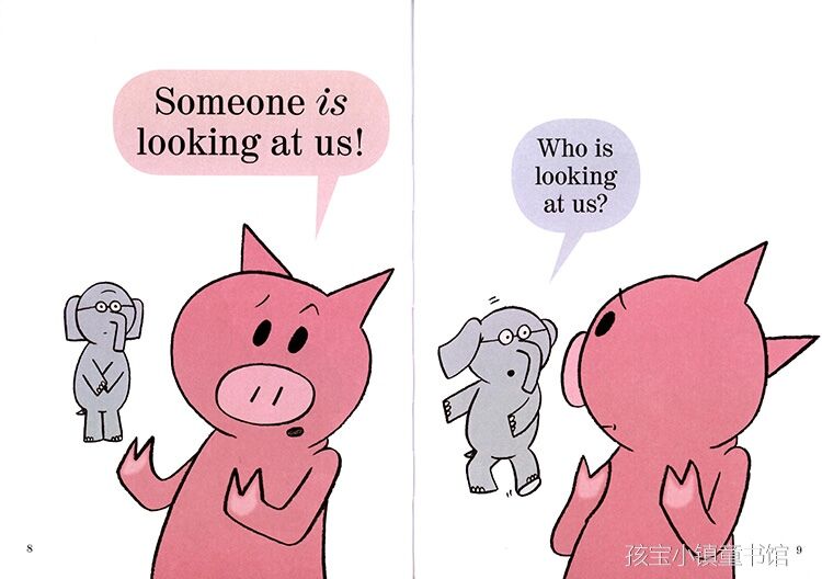 Elephant & Piggie Books:We Are in a Book!  我们在书中！（硬装）