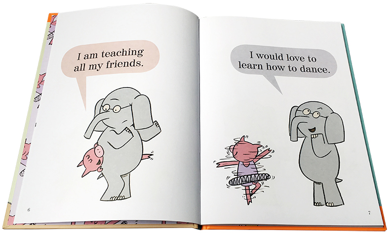 Elephant & Piggie Books:Elephants Cannot Dance!  大象不会跳舞！（硬装）