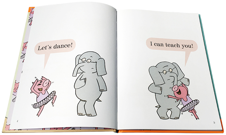 Elephant & Piggie Books:Elephants Cannot Dance!  大象不会跳舞！（硬装）