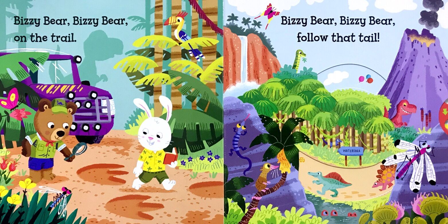 Bizzy Bear: Dinosaur Safari 忙碌的小熊：恐龙乐园（有红标）