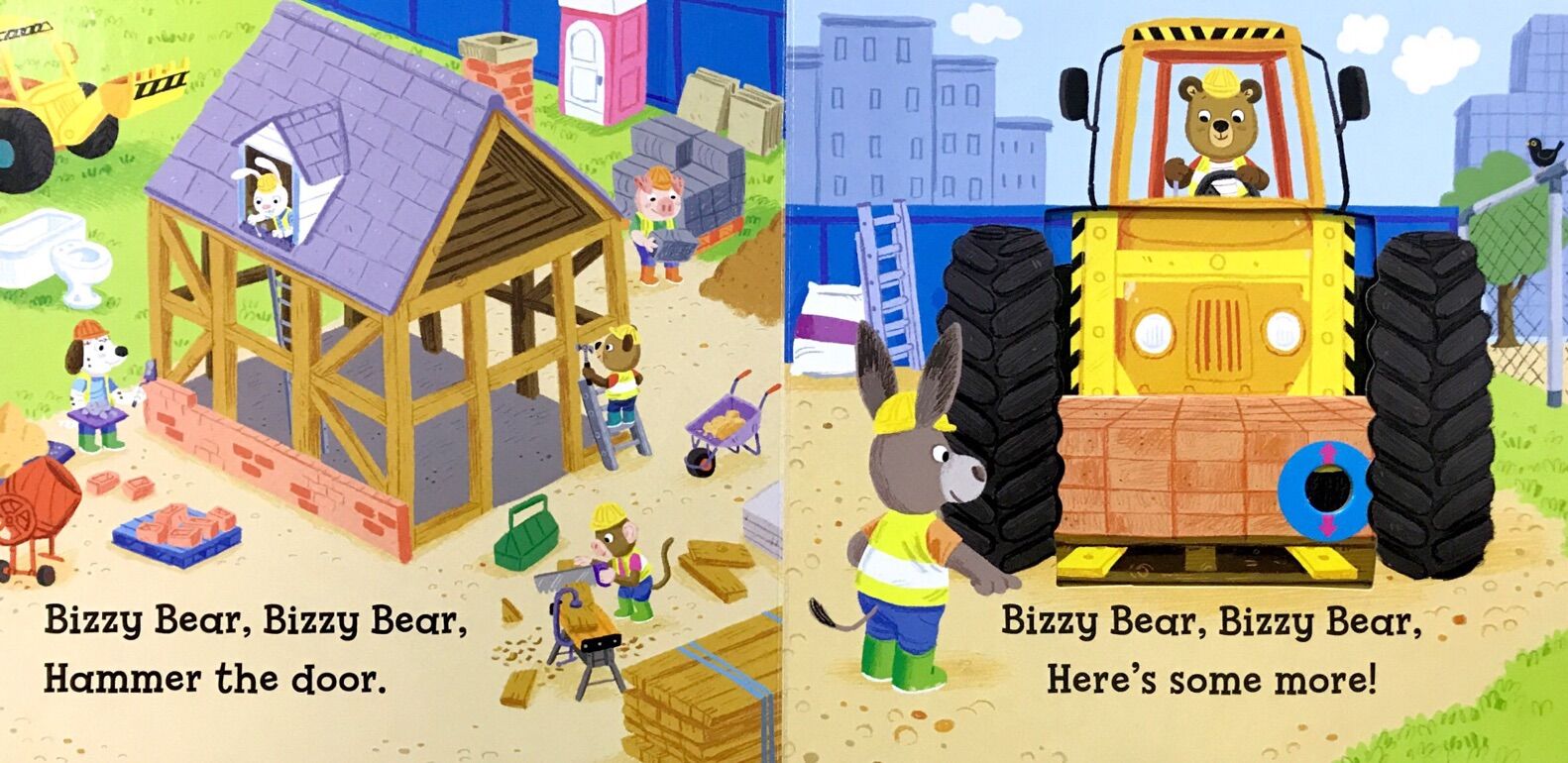  Bizzy Bear: Building Site 忙碌的小熊 工地小帮手 （有红标）